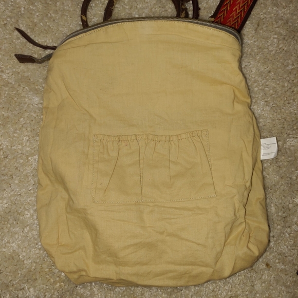 Sakroots Large Purple Foldover Floral Crossbody Satchel Shoulder Handbag Purse - Picture 8 of 15